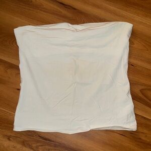 Express Women's Cream Tube Top